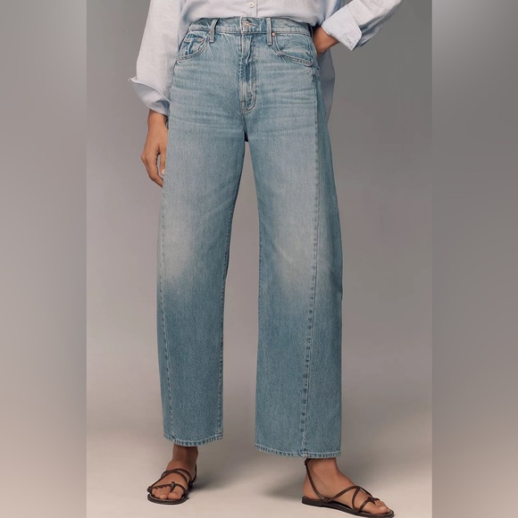 MOTHER The Half-Pipe High-Rise Tapered Jeans - Picture 2 of 12